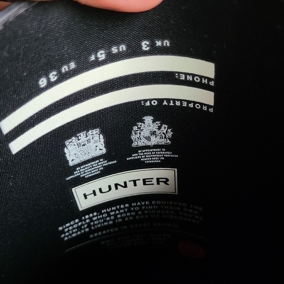 Hunter Tall Original Gloss Rain Boots - Picture 13 of 13